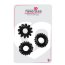 Набор из 3 черных эрекционных колец SET OF 3 COCKRINGS - Набор из 3 черных эрекционных колец SET OF 3 COCKRINGS