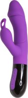 Фиолетовый вибратор-кролик Ares 2.0 - 20,6 см.