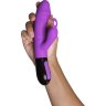 Фиолетовый вибратор-кролик Ares 2.0 - 20,6 см.