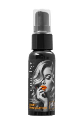 Съедобный гель Erotist Sweet Provocation Lemon And Caramel - 30 мл.  Цена 723 руб. Безопасный и комфортный съедобный гель создан для тех, кто хочет попробовать что-то новое и необычное. Яркое название и соблазнительные иллюстрации намекают на то, что внутри маленького флакона вас ждет особенный сюрприз. Ненавязчивый вкус и лёгкая скользящая текстура позволят наслаждаться каждым поцелуем и продлят удовольствие от секса. Занятия любовью станут настолько вкусными, что вам будет трудно остановиться. Вкус лимона и карамели покорит ваше сердце и станет идеальным напоминанием о самых ярких моментах жизни. Совместим со всеми видами презервативов и игрушек для взрослых, не оставляет пятен на белье, не липнет и не скатывается. Имеет физиологичный рН 4,0, гипоаллергенен, не раздражает слизистую, обеспечивает приятное длительное скольжение. Безопасен при проглатывании, не оставляет химического послевкусия. Aqua, Aloe Barbadensis Leaf Juice, Chamomilla Recutita Flower Extract, Hydroxyethylcellulose, Panthenol, Sodium Benzoate, Potassium Sorbate, Lactic Acid, Parfum. Страна: Россия. Объем: 30 мл.
