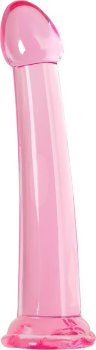 Розовый нереалистичный фаллоимитатор Jelly Dildo XL - 22 см.
