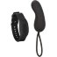 Черное виброяйцо с браслетом-пультом Wristband Remote Curve  Цена 7 663 руб. - Черное виброяйцо с браслетом-пультом Wristband Remote Curve