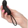 Черное виброяйцо с браслетом-пультом Wristband Remote Curve