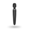 Черный вибратор Satisfyer Wand-er Woman