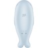 Нежно-голубой вакуумный стимулятор клитора Seal You Soon