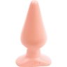 Анальная пробка телесного цвета Butt Plugs Smooth Classic Large - 14 см.