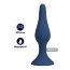 Синяя анальная пробка Slim Anal Plug S - 10,3 см.  Цена 1 115 руб. - Синяя анальная пробка Slim Anal Plug S - 10,3 см.