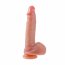 Телесный реалистичный вибратор-ротатор - 21,5 см.  Цена 7 089 руб. - Телесный реалистичный вибратор-ротатор - 21,5 см.
