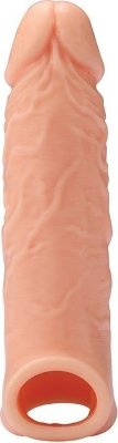 Телесная насадка EXTENDER WITH BALL STRAP 6.5 - 17 см. Длина: 17 см. Диаметр: 4 см. Телесная насадка EXTENDER WITH BALL STRAP 6.5. Страна: Китай. Материал: силикон.