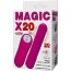 Розовая удлиненная вибропуля Magic x20  Цена 4 036 руб. - Розовая удлиненная вибропуля Magic x20