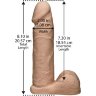 Ультрареалистичная насадка для трусиков Vac-U-Lock 8 ULTRASKYN Cock - 20,57 см.