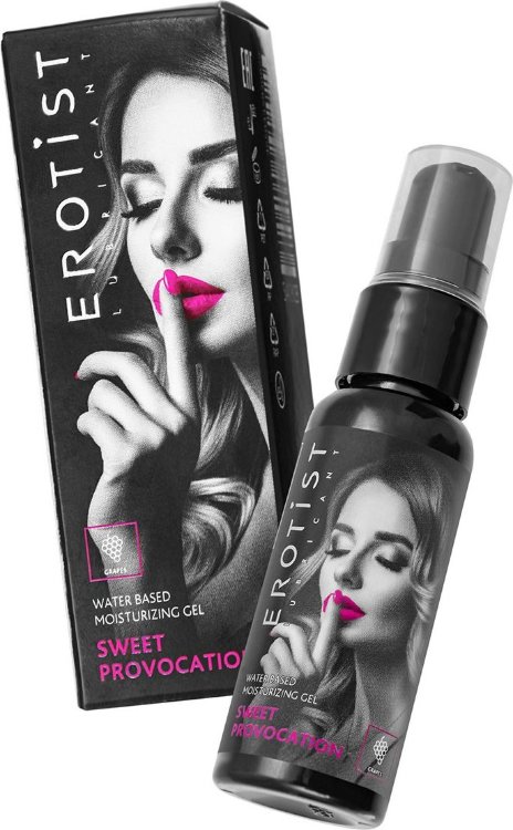 Съедобный гель Erotist Sweet Provocation Grapes - 30 мл.