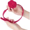 Розовый виброкляп Blazing Rose