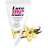 Съедобное согревающее массажное масло Love Me Tender Vanilla с ароматом ванили - 10 мл.