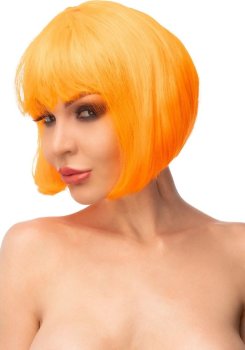 Оранжевый парик Аки
