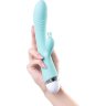 Мятный вибратор-кролик Iris - 22 см.