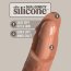 Кофейный фаллоимитатор 8 Silicone Dual Density Cock - 22,8 см. - Кофейный фаллоимитатор 8 Silicone Dual Density Cock - 22,8 см.
