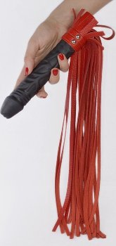 Плеть Ракета с красными хвостами - 65 см.