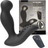 Черный вибромассажер простаты 3,5’’ Remote Control P-spot Massager - 12,5 см.