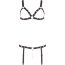 Эластичный откровенный комплект Bad Kitty Strap Bikini  Цена 4 552 руб. - Эластичный откровенный комплект Bad Kitty Strap Bikini