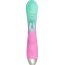 Мятно-розовый вибратор для точки G с клиторальным отростком Orchid - 21 см. - Мятно-розовый вибратор для точки G с клиторальным отростком Orchid - 21 см.