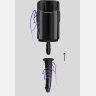 Черный полый фаллоимитатор для KIIROO Keon - 19,1 см.