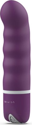 Фиолетовый мини-вибратор Bdesired Deluxe Pearl - 15,3 см.  Цена 3 320 руб. Длина: 15.3 см. Диаметр: 3.1 см. Рельефная поверхность Bdesired Deluxe разработана для лучшей стимуляции точки G. Попробуйте, и Вам обязательно понравится! Гладкая обтекаемая бархатистая поверхность вибромассажера предназначена для вашего удовольствия. 6 режимов вибрации. Страна: Китай. Материал: силикон. Батарейки: 2 шт., тип AAA.