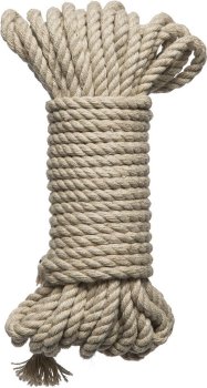 Бондажная пеньковая верёвка Kink Bind Tie Hemp Bondage Rope 30 Ft - 9,1 м.