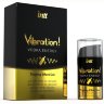 Жидкий интимный гель с эффектом вибрации Vibration! Vodka Energy - 15 мл.