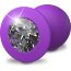 Фиолетовая анальная пробка со стразом Her Little Gem Large Plug - 9,5 см. - Фиолетовая анальная пробка со стразом Her Little Gem Large Plug - 9,5 см.