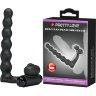 Черная насадка для двойной стимуляции Hercules Penis Sheath III - 15,3 см.