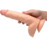 Телесный фаллоимитатор Beefy Brad 9’’ Dildo with Balls - 22,4 см.
