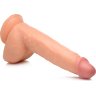 Телесный фаллоимитатор Beefy Brad 9’’ Dildo with Balls - 22,4 см.