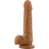 Фаллоимитатор-мулат Realistic Cock Basic 7 - 19,7 см.