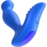 Синий вибромассажер простаты 3,5’’ Remote Control P-spot Massager - 12,5 см.