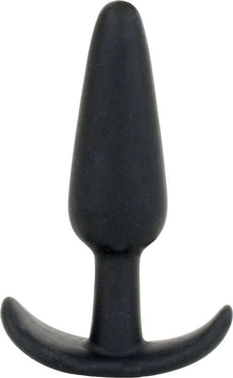 Анальная пробка для ношения Mood Naughty 3 Silicone - 7,6 см.