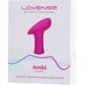 Ярко-розовая вибропуля Lovense Ambi