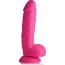 Розовый фаллоимитатор на присоске 8.25 Dildo with Balls - 22,8 см. - Розовый фаллоимитатор на присоске 8.25 Dildo with Balls - 22,8 см.