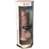Телесный фаллоимитатор на присоске Silexd Premium Real Skin Model 1 8’’ - 20,5 см.