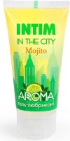 Увлажняющий лубрикант Intim Aroma с ароматом мохито - 60 гр.