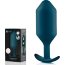 Бирюзовая пробка для ношения Snug Plug 6 - 18,5 см. - Бирюзовая пробка для ношения Snug Plug 6 - 18,5 см.