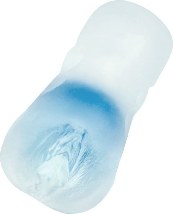 Прозрачный реалистичный мастурбатор Juicy Pussy Subtle Crystal