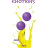 Фиолетовые вагинальные шарики без сцепки Emotions Lexy Large