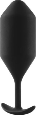 Чёрная пробка для ношения B-vibe Snug Plug 5 - 14 см.  Цена 15 597 руб. Длина: 14 см. Диаметр: 5 см. Анальный плаг от профессионального секс-тренера из США. Имеет специальную форму скругленной торпеды, которая наиболее комфортно ощущается внутри тела и которую легко вводить. Длинная шея между самим плагом и ограничительным основанием позволяет пробке двигаться внутри тела, что обеспечивает особую стимуляцию анального канала. Внутри силиконовой оболочки металлический шар, который создает уникальные ощущения наполненности. Мягкое, но надежное основание, делает ношение пробки безопасным. Плаг можно использовать во время секса или для самостоятельного получения наслаждения. В комплекте подробная инструкция на русском языке и чехол для хранения. Рабочая длина - 12.5 см. Вес - 350 гр. Страна: США. Материал: силикон.