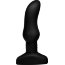 Черная анальная вибропробка с пультом ДУ Curved Rimming Plug Slim M - 13,9 см. - Черная анальная вибропробка с пультом ДУ Curved Rimming Plug Slim M - 13,9 см.