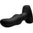 Черная анальная вибропробка с пультом ДУ Curved Rimming Plug Slim M - 13,9 см. - Черная анальная вибропробка с пультом ДУ Curved Rimming Plug Slim M - 13,9 см.