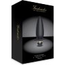 Черный анальный виброплаг Booty Plug