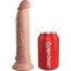 Телесный фаллоимитатор 9 Silicone Dual Density Cock - 25,4 см. - Телесный фаллоимитатор 9 Silicone Dual Density Cock - 25,4 см.