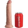 Телесный фаллоимитатор 9 Silicone Dual Density Cock - 25,4 см.