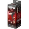 Реалистичный страпон Woman Midi с вагинальной пробкой - 19 см.